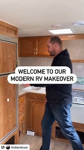 Going camping this summer? ☀️🏕 Give your camper or RV a modern makeover by following these ideas from Lindi & Russ 😍 | Wagner Painting