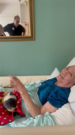Thank you Cuddly Cavies to Colin and Teri and their wonderful piggies for coming back to spend time with us 🐹🌟 | Wells House Nursing Home
