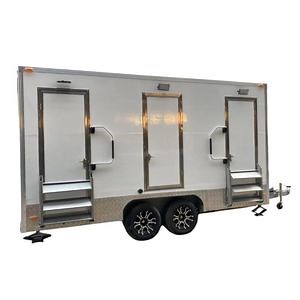 [Hot Item] Remolque de baño portátil para bodas y eventos con duchas