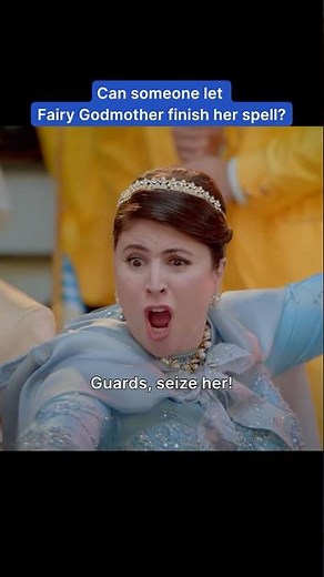 Let 👏 Fairy Godmother 👏 speak 👏 DisneyDescendants TheRiseOfRed DisneyPlus