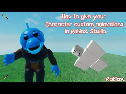 HOW TO ANIMATE A PLAYABLE CHARACTER ON ROBLOX STUDIO!! [Tutorial]