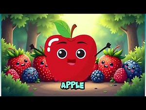 Fruit Dance Song for Kids🍓| Learn Fruits Names & Moves| Fun Preschool Dance & Rhyme Video| Kids Song