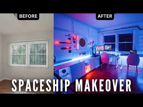 I Turned my Room into a SPACESHIP 🚀✨ EXTREME MAKEOVER!