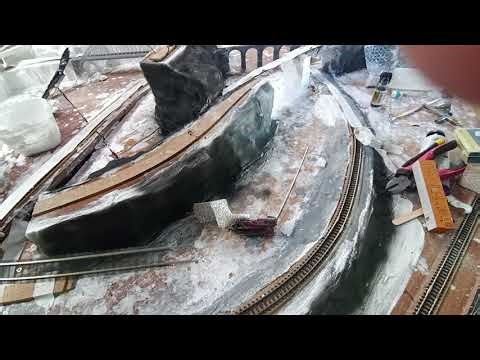 N scale mountain layout update 10