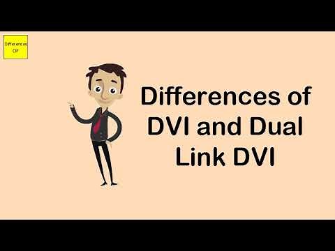 Differences of DVI and Dual Link DVI
