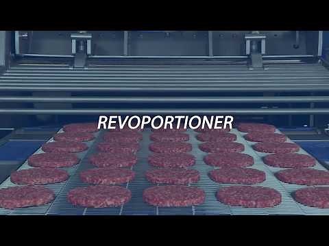 RevoPortioner Helix Drum Technology – From rotational forming to continuous filling