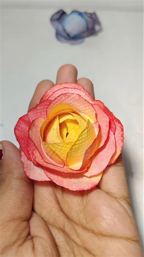 “Paper Rose Making 🌹✨ | Easy DIY Flower Craft #shorts”#paperflower #papercraft #viralshorts