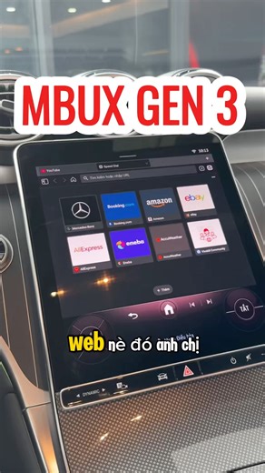 Hệ điều hành MBUX thế hệ thứ 3 trên xe Mercedes-Benz #mercedes #benz #glc #vumercedes