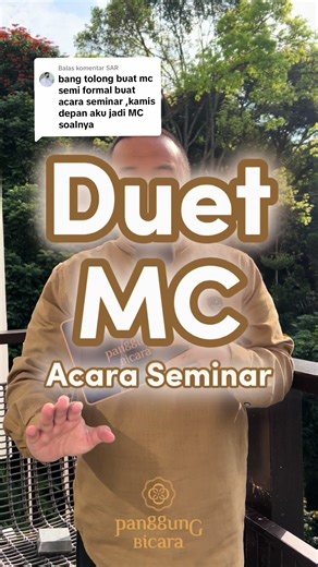 Latihan MC: Tips dan Teknik untuk Seminar