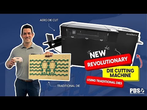 Aero Die Cut. New revolutionary die cutting machine using traditional dies.