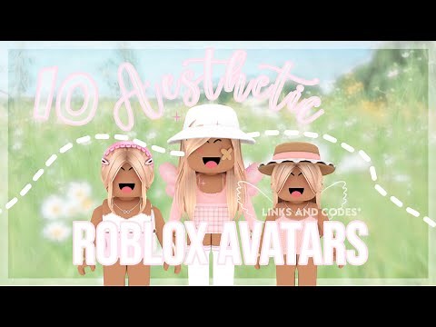10 aesthetic roblox avatars! *CODES AND LINKS* FREE TO USE*