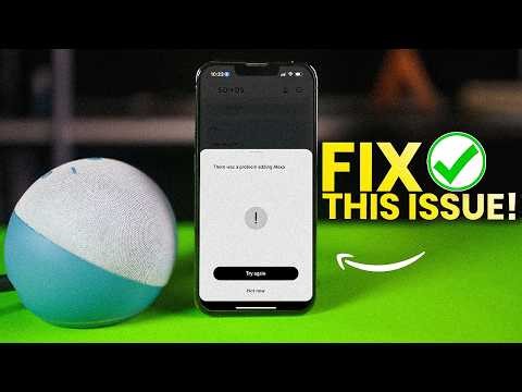 There's a problem connecting to your device Amazon Alexa | How to Fix