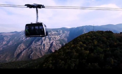 The longest cable car in the world: Wings of Tatev and Tatev monastery. Աշխարհում ամենաերկար "Տաթևեր" ճոպանուղին և Տաթևի վանական համալիրը... | Made in Armenia
