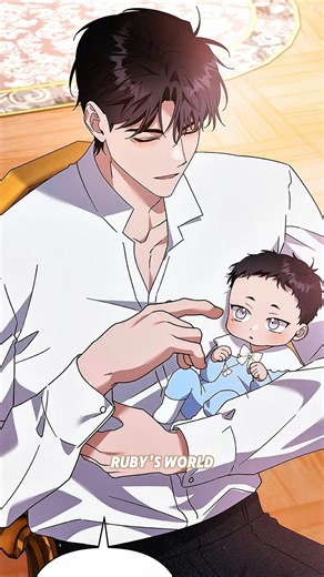 Daddy's gonna protect his Baby🥺#manhwa #cutebaby #manga #comics #music #kdrama #anime #webtoon#qtoon
