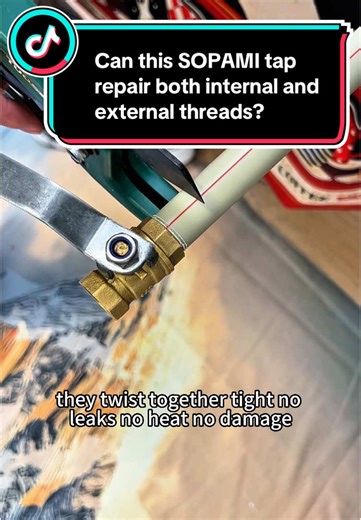 Repairing Internal and External Threads with SOPAMI Tap