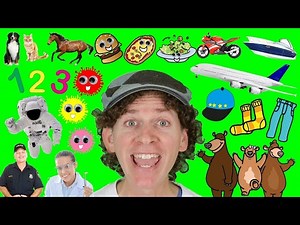 My First 100 Words in English Chant With Matt | Numbers, Colors, Animals | Learn English Kids - Videos For Kids
