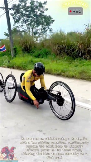Handcycle – Hand Powered Bicycle Innovation #shorts #viral #tools #machine