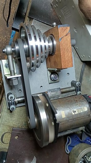 Treadmill Motor V-Belt Conversion