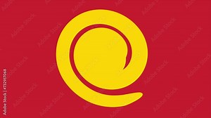 animated slide circle side background Loop motion graphics and animated background transition dial Transition Video Element interlacing