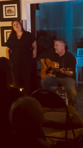 ✨The final night of tour ended with something really special — I surprised the audience and brought up my brother Jimmy Sharp to sing one of his original songs with me. We grew up harmonizing together, so sharing the stage again felt like coming home. 💛 Huge thanks to Erica Parsons and Mark Stewart for hosting and to everyone who came out and made this night unforgettable. 🎶 For the lovers of indie folk rock, sibling harmonies, and authentic live music moments — this one’s for you. #indiefolk 