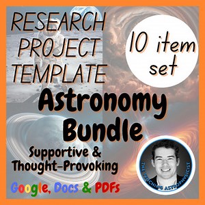 Space Science | 10 Research Project Templates (Webquests) | Print   Digital