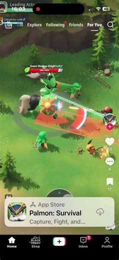 Palmon Survival TikTok ad 2