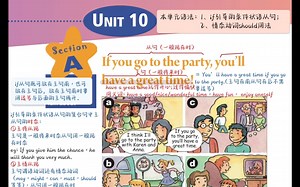 人教版八上unit10｜笔记