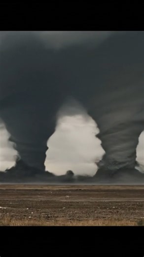 When Two Tornadoes Appear at Once