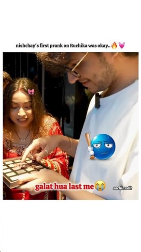 Second Prank on Ruchika Gone rong😂🔥‪@triggeredinsaan‬ ‪@RuchikaRathoreOfficial‬ #shortsfeed