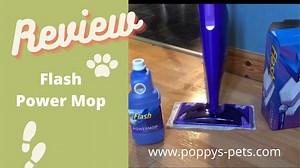 Best Solution to Quick Clean Muddy Dog Paw & Kid’s Boots Prints - FLASH Power Mop Complete Kit