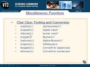 08 10 Miscellaneous Functions | C Tutorial