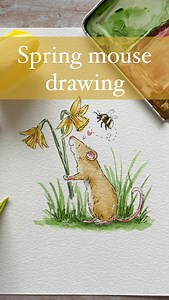 8.5K views · 3.1K reactions | Have you seen signs of Spring? Daffodils are opening here and I’ve seen a handful of bumblebees waking up from hibernation!  feels like Spring is around the corner! Materials used : @winsorandnewton paint @pilotpenuk pen • • • #springillustration #springhassprung #wintering #drawingsketch #drawingoftheday #daffodils #daffodil #stdavidsday #springflowers #springtime #drawwhatyousee #theydrawandgarden | ellie_hooi_illustration | Facebook