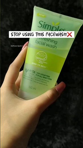 Best Facewash for Sensitive Skin | That Doesn’t Cause Acne 😳 #facewash