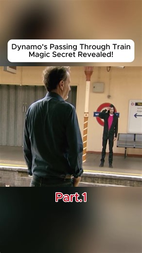 The reality of the train window trick is shocking #Dynamo #MagicSecrets #StreetMagic #IllusionRevealed #USA