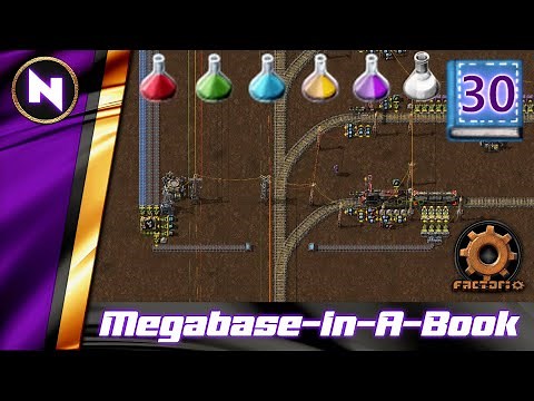 SATELLITE Production with a bit of Recycling | #30 | Factorio Megabase-In-A-Book Lets Play