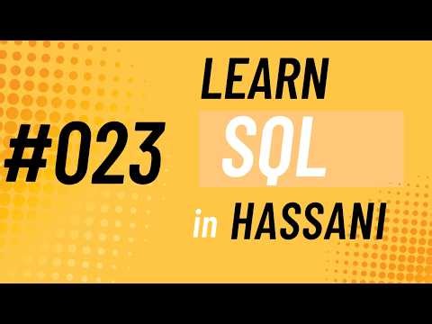 #023 | Datatypes in SQL | VARCHAR(n) | Learning SQL in Hassani