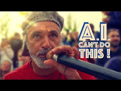 Live Looping Techno A.I. Can't do: Insane Crowd Energy in Berlin with Juno 106 and Didgeridoo