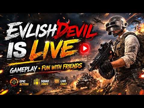 PUBG Mobile Live with Friends - Rush Gameplay