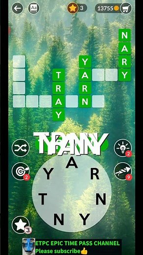 WORDSCAPES LEVEL 11237