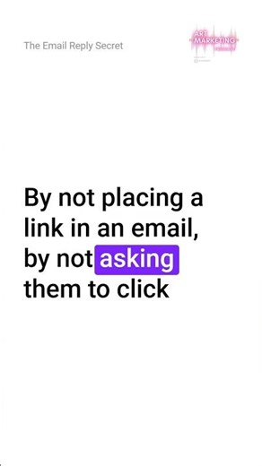 The Email Reply Secret