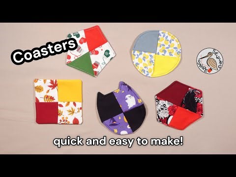DIY Fabric Coasters – Quick & Fun!