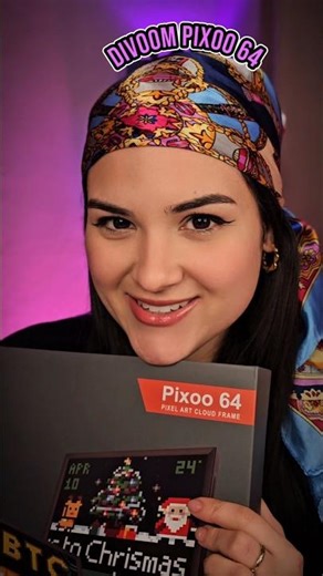 meu Divoom PIXOO 64💫 ASMR #divoom #pixoo64 #techgadget
