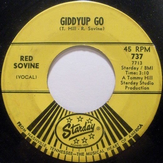 Red Sovine - Giddyup Go / Kiss And The Keys