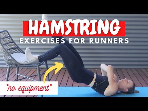 HAMSTRING Exercises For Runners | *No Equipment* | Home Workout
