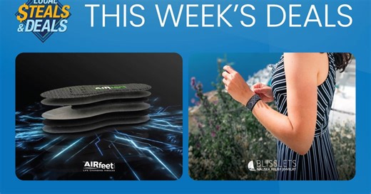 Local Steals & Deals: Walk in Comfort & Travel with Ease with AIRfeet and Blisslets