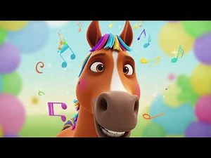 The Galloping Horse Song | Clippity-Clop Nursery Rhyme for Kids