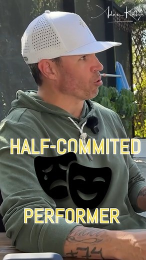 The Half Commited Performer What's your personality pattern? https://beasttype.com | Adam Kasix
