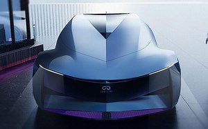 设计作品欣赏——英菲尼迪自动驾驶概念轿车设计Infinity Cristal Concept Car