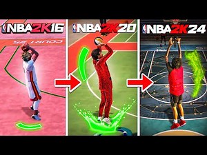 Using the BEST GREENLIGHT JUMPSHOT from EVERY NBA 2K...
