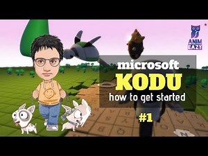 How to Start Creating 3D Games with Microsoft Kodu - Part 1 - AnimEAZY